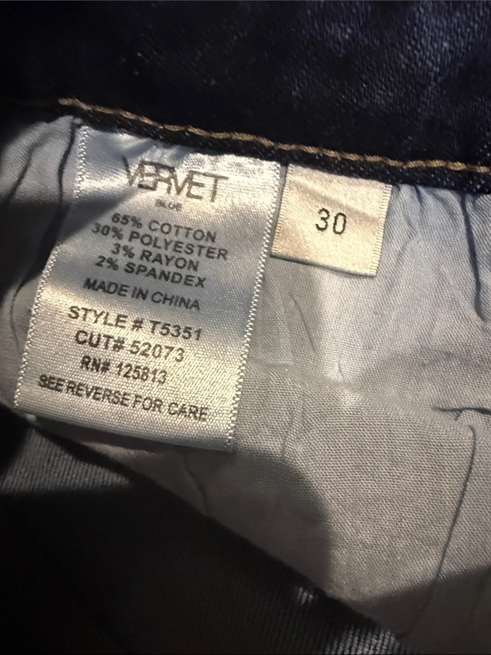 VERVET by Flying Monkey Denim - White Label - Picture 5 of 6